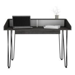 Core Products Dallas Home Office Desk With Hairpin Legs, H90.0Cm X W120.1Cm X D55.2Cm - thumbnail 5