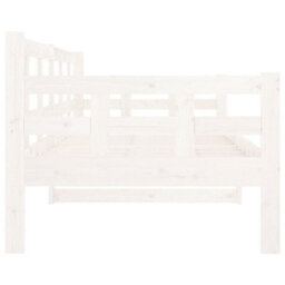 Berkfield Day Bed White Solid Wood Pine 80X200 Cm - thumbnail 9