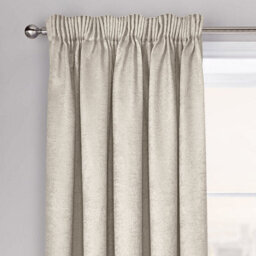 Velosso Westwood Dimout Pencil Pleat Curtains - Cream