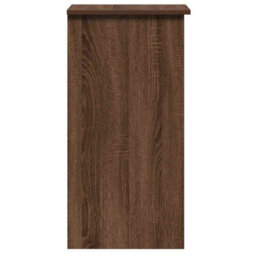 Walplus Desk With Shelves Brown Oak 84X40X78 Cm Engineered Wood - thumbnail 6