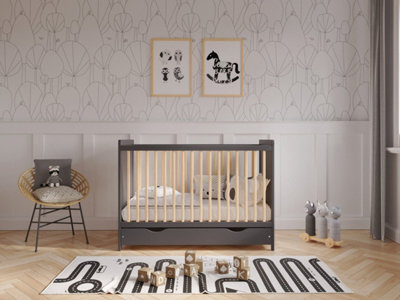 Love For Sleep Tokyo Cot Bed 120X60Cm With Drawer - image 1
