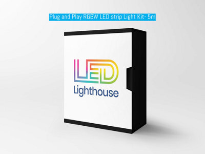 LED Lighthouse Plug And Play Rgbw Led Strip Light Kit 5M (Rgb + Pure White 6000K)