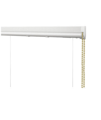 Deluxe Pvc Cassette Roman Blind Kit With Brass Chain (250Cm Drop) 220Cm - image 1