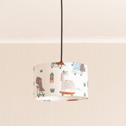 Valuelights Kids Skating Animal Easy Fit Ceiling Light Shade (D)25Cm - thumbnail 2