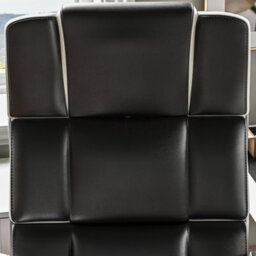 Lassic Vida Designs Henderson Black & White Executive Office Computer Chair Ukfr Adjustable Swivel  Pu Faux-Leather - thumbnail 3