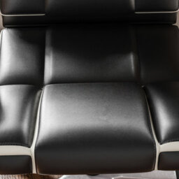 Lassic Vida Designs Henderson Black & White Executive Office Computer Chair Ukfr Adjustable Swivel  Pu Faux-Leather - thumbnail 4
