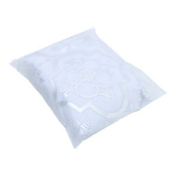 Living And Home White Round Snowflake Christmas Tree Base Skirt Xmas Ornament With Hanging Stocking Dia 120Cm - thumbnail 6