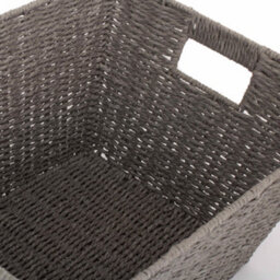 Red Hamper Large Grey Paper Rope Deep Tray - thumbnail 5