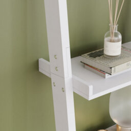 Lassic Vida Designs York White 5 Tier Ladder Bookcase Freestanding Open Shelf (H)1890mm (W)560mm (D)325mm - thumbnail 5