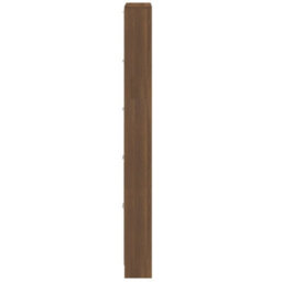 Walplus Shoe Cabinet Brown Oak 59X17X169 Cm Engineered Wood - thumbnail 7
