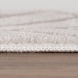 The Rugs Loft Beige And Ivory Herringbone Living Room Area Rug And Runners Soft Pile - thumbnail 7