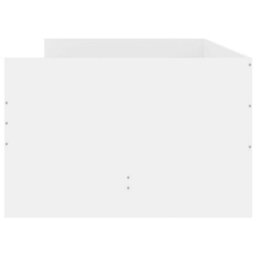 Berkfield Bed Frame With Drawers Without Mattress White 90X200 Cm - thumbnail 7