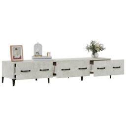 Vidaxl Tv Cabinet Concrete Grey 150X34,5X30 Cm Engineered Wood - thumbnail 5