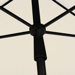 Berkfield Garden Parasol With Pole 210X140 Cm Sand - thumbnail 5