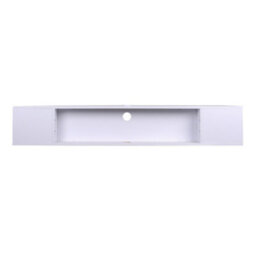 Darphe Mdf Framed Sideboard Tv Stand Tv Unit With Easy Cable Access White - thumbnail 4