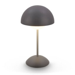 Briloner Anthracite Rechargeable Led Table Lamp Desk Night Light Dimmable Cordless Touch - thumbnail 1