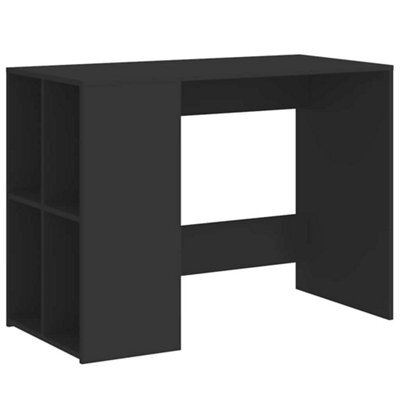 Berkfield Durable Desk Black 102X50X75 Cm Engineered Wood