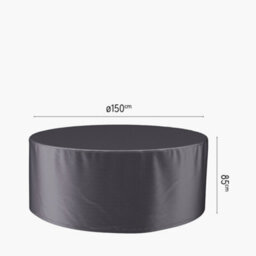 Pacific Lifestyle Platinum Aerocover Outdoor Sets Waterproof Rip-Stop Polyester Cover Table And Chairs W150Xd150Xh85Cm - thumbnail 6