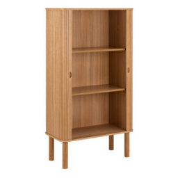Furniture To Go Langley 2 Door Cabinet In Oak Veneer - thumbnail 4