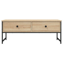 Berkfield Coffee Table Sonoma Oak 101X49X39.5 Cm Engineered Wood - thumbnail 6