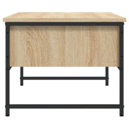 Berkfield Coffee Table Sonoma Oak 101X49X39.5 Cm Engineered Wood - thumbnail 7