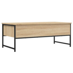 Berkfield Coffee Table Sonoma Oak 101X49X39.5 Cm Engineered Wood - thumbnail 8