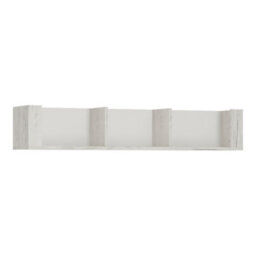 Furniture To Go Angel 118.7Cm Wall Shelf In White Craft Oak - thumbnail 1