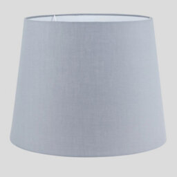 Valuelights Aspen Modern Tapered Table Floor Lamp Light Shade With Grey Fabric Finish (D)45.5Cm - thumbnail 3