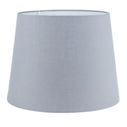 Valuelights Aspen Modern Tapered Table Floor Lamp Light Shade With Grey Fabric Finish (D)45.5Cm - thumbnail 1