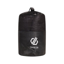 Dare 2B Unisex Adult Microfibre Yoga Mat Towel Black (One Size) - thumbnail 3