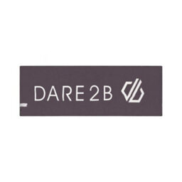 Dare 2B Unisex Adult Microfibre Yoga Mat Towel Black (One Size)
