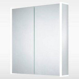 Sensio Ainsley 700X664mm Double Door Led Mirror Cabinet With Bluetooth & Demister - Cool White, Wall-Mounted, Se30794C0 - thumbnail 1