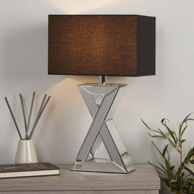 Pagazzi Lighting Pagazzi Athena Chrome Large Mirror Table Lamp