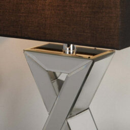 Pagazzi Lighting Pagazzi Athena Chrome Large Mirror Table Lamp - thumbnail 3