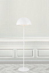 Nordlux Ellen Metal Floor Lamp Dome Shade White,mains - thumbnail 1