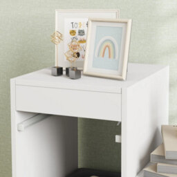 Aiyaplay 3-Layer Kids Toy Storage Unit With 6 Removable Bins, Grey - thumbnail 9