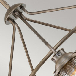 Luminosa Lighting Elstead Kichler Ashland Bay Outdoor Pendant Ceiling Light Burnished Bronze, Ip44 - thumbnail 3