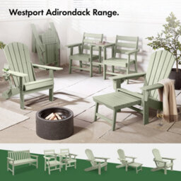 Vonhaus Garden Bench Sage Green, 2 Seater Outdoor Bench With Traditional Slatted Design, Durable Weather Resistant Hdpe, Westport - thumbnail 7