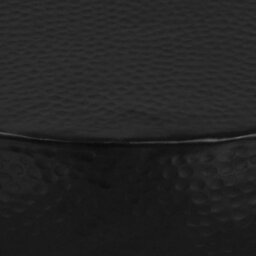 Vidaxl Coffee Table Hammered Aluminium 70X30 Cm Black - thumbnail 6