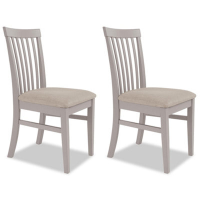 Statement Furniture Florence Highback Upholstered Chairs Set Of 2 - Truffle - image 1