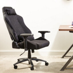 X Rocker Messina Ergonomic Pc Office Gaming Chair - Fabric Black - thumbnail 2