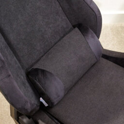 X Rocker Messina Ergonomic Pc Office Gaming Chair - Fabric Black - thumbnail 6