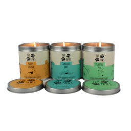 Eco Bag Scented Pet Odour Neutralising Candle Fresh Jasmine & Tonka 50 Hour Burn Time Aromaguard Technology - thumbnail 5