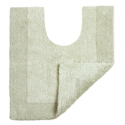 Allure Bath Fashions Elegance Reversible Heavyweight Pedestal Toilet Mat - Sage Green