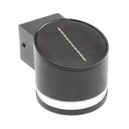 CGC Lighting Cgc Freddie Black Solar Modern Outdoor Wall Lamp - thumbnail 6
