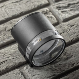 CGC Lighting Cgc Freddie Black Solar Modern Outdoor Wall Lamp - thumbnail 5