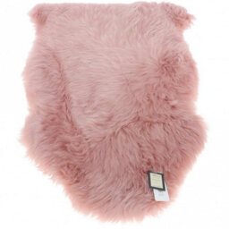 Fenland Sheepskin Fenland Indoor Single Australian Real Sheepskin Rug - Rose (90 Cm X 60 Cm) - thumbnail 2
