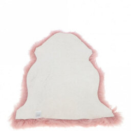 Fenland Sheepskin Fenland Indoor Single Australian Real Sheepskin Rug - Rose (90 Cm X 60 Cm) - thumbnail 4