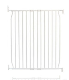 Safetots Screw Fit Metal Baby Gate, White, 80Cm - 90Cm - thumbnail 1