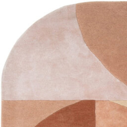 Earth Abstract Wool Handmade Luxurious ,geometric Modern Rug Easy To Clean Living Room And Bedroom-160Cm X 230Cm - thumbnail 3